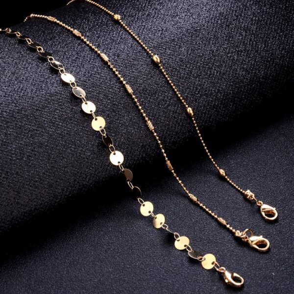 Multi-laagse Gouden Arm/enkelband - Afbeelding 4