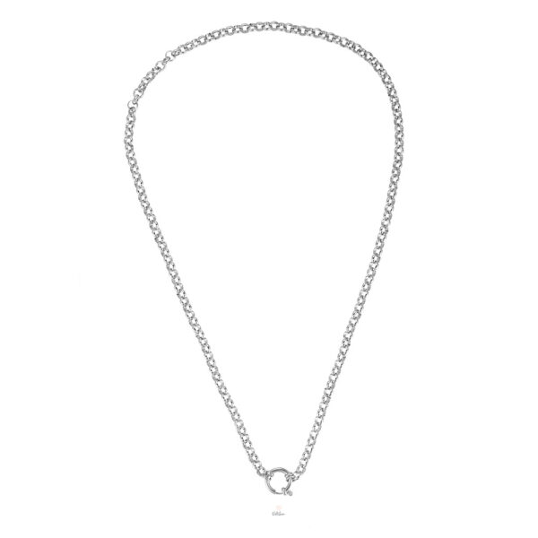 Schakelketting met open rondje
