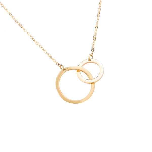 Ketting met dubbele cirkels - Afbeelding 2