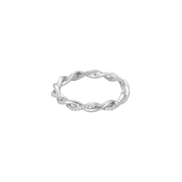 Shining twist ring