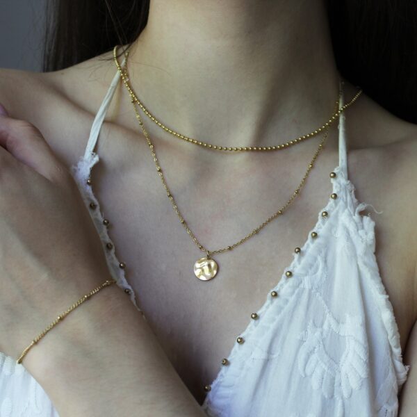 Ronde plaat ketting