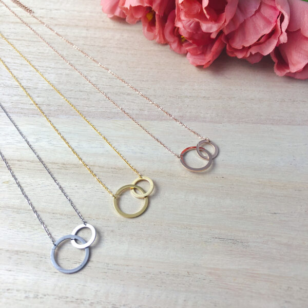Ketting met dubbele cirkels