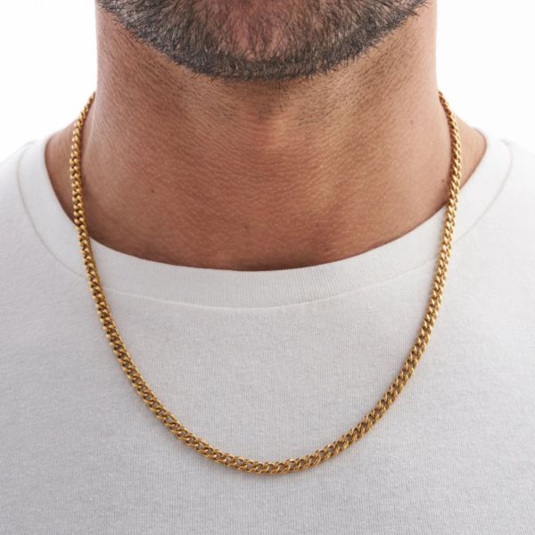 CUBAN (GOUD) 4MM - Afbeelding 3