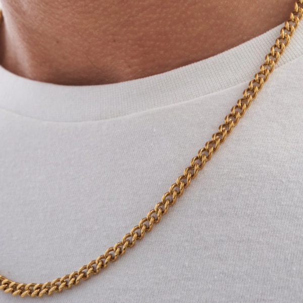 CUBAN (GOUD) 4MM - Afbeelding 2