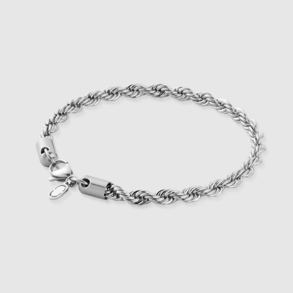 ROP BRACELET (ZILVER) 5MM
