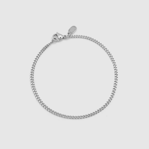 CONNELL BRACELET (ZILVER) 2MM - Afbeelding 4
