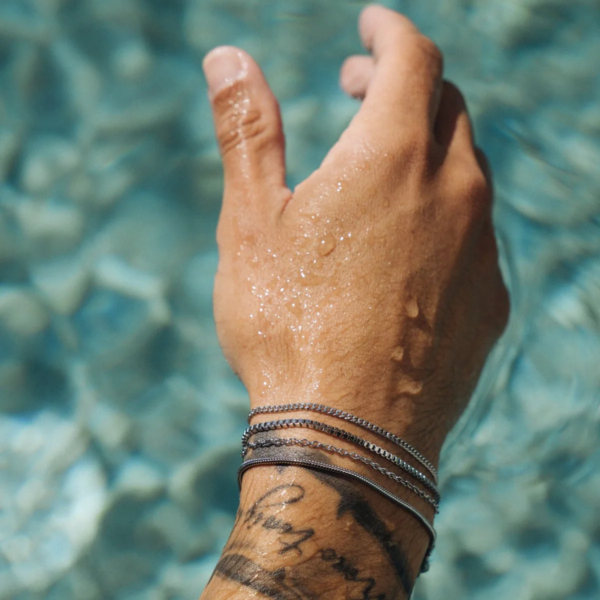 CONNELL BRACELET (ZILVER) 2MM - Afbeelding 7