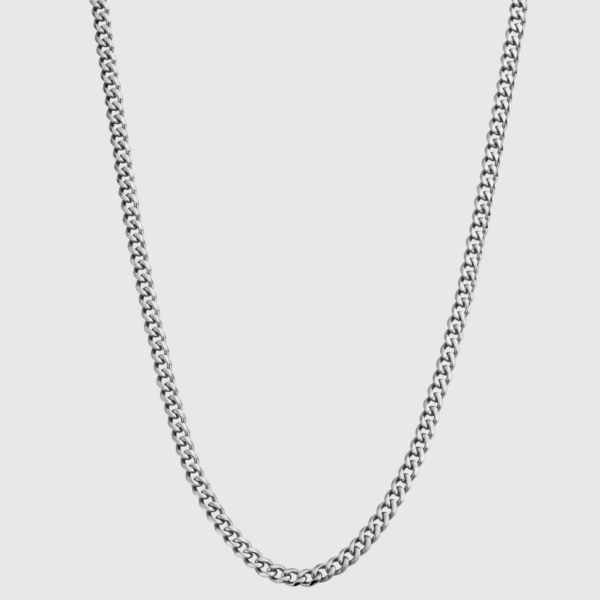CUBAN (ZILVER) 4MM