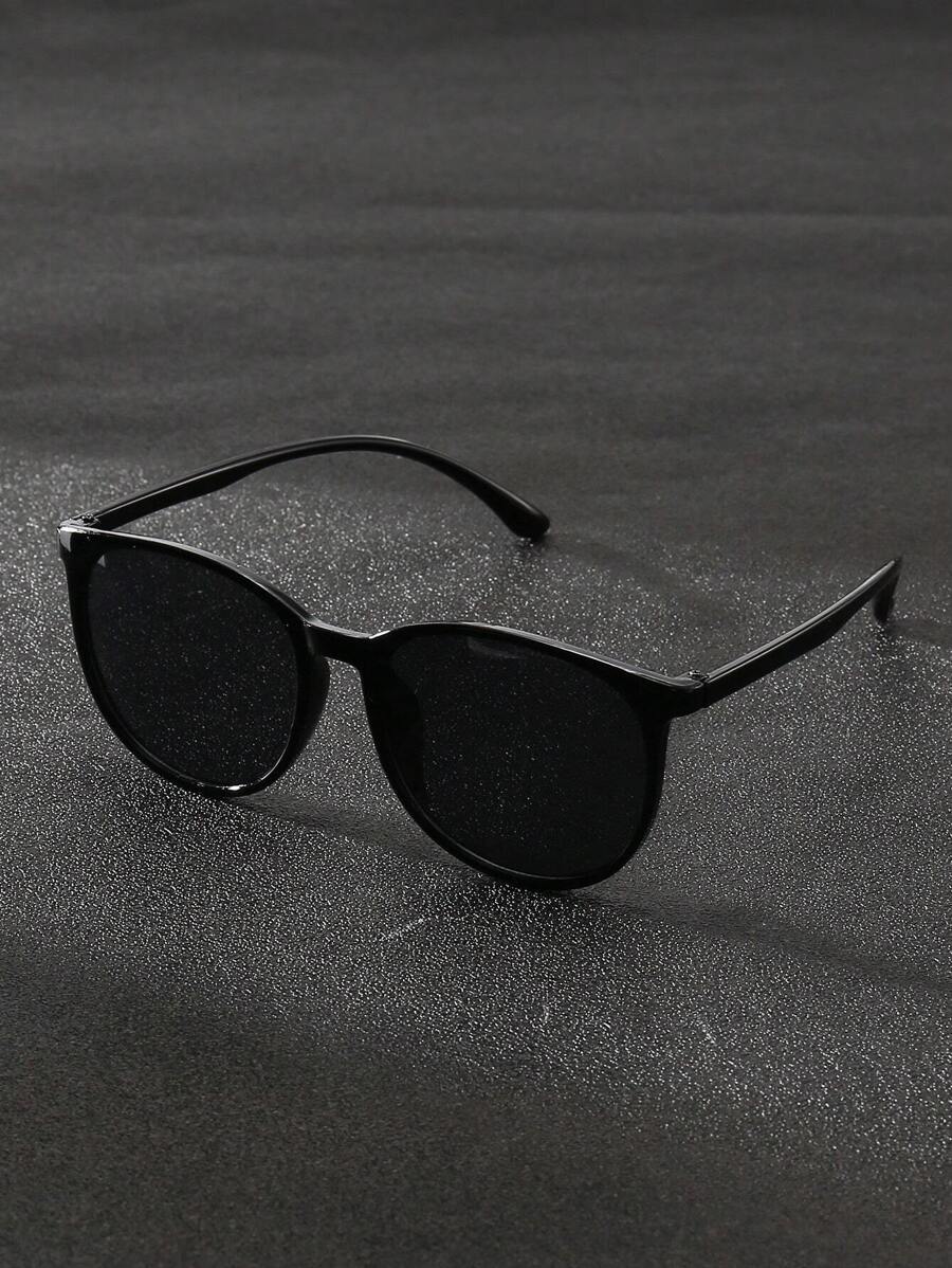 Oversized Y2K zonnebril zwart
